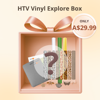 HTV-Vinyl-Entdeckerbox (HTV + Zufallsmaterial)