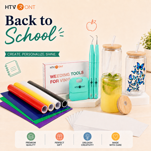 🎁Zurück zur Schule! – Bastelset für Trinkbecher