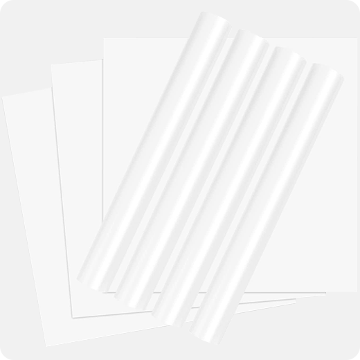 Permanent Adhesive Vinyl Sheet -30.5cm x 30.5cm 7 Pack