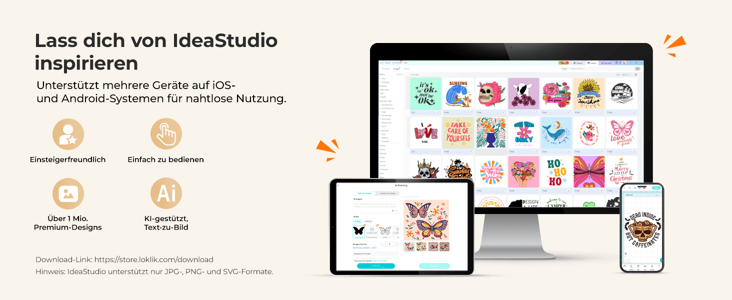 Lass dich von IdeaStudio inspirieren